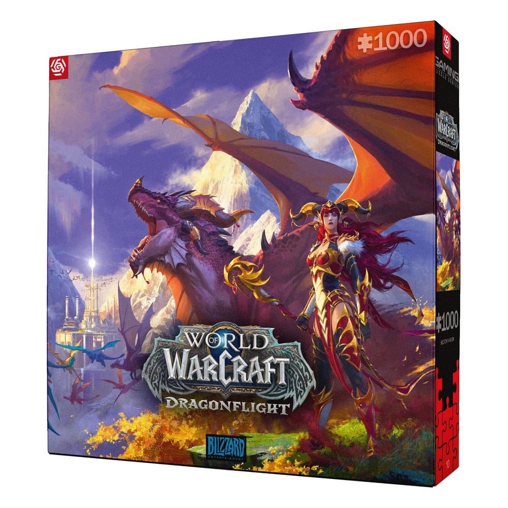 World of Warcraft Gaming Puzzle Dragonflight Alexstrasza (1000 Teile) - Versand: 5-7 Tage nach Bestellung