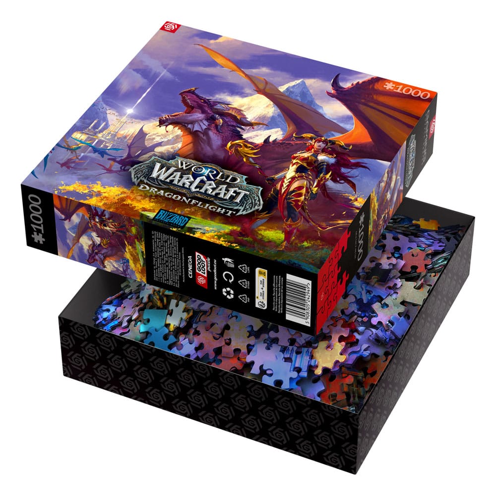 World of Warcraft Gaming Puzzle Dragonflight Alexstrasza (1000 Teile) - Versand: 5-7 Tage nach Bestellung