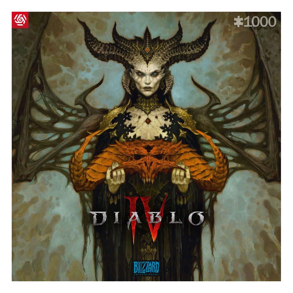 Diablo IV Gaming Puzzle Lilith (1000 Teile)                       - Versand: 5-7 Tage nach Bestellung