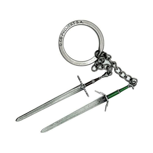 The Witcher III: Wild Hunt Schlüsselanhänger Geralt Two Swords - Preorder - ETA: 16.12.2025