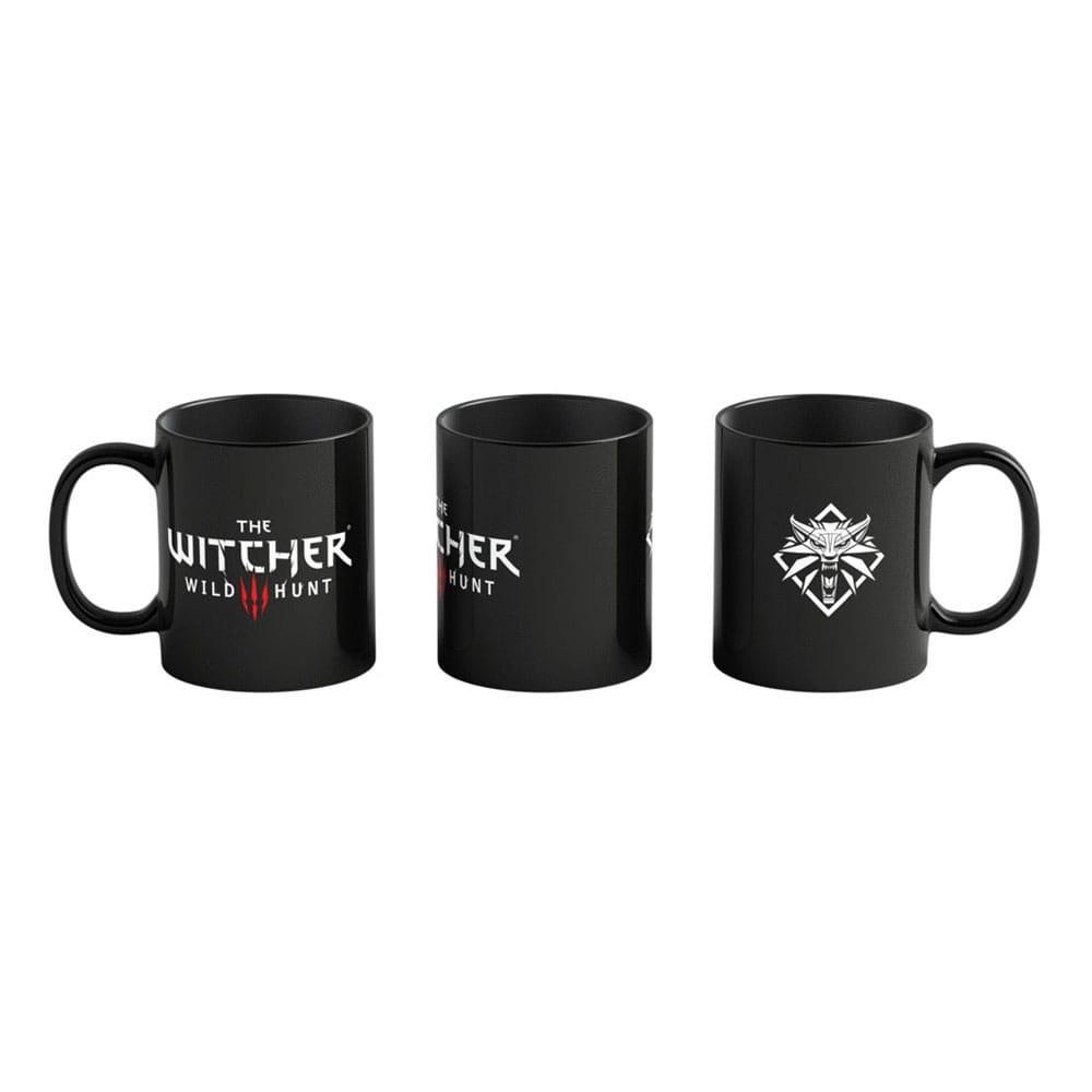 The Witcher III: Wild Hunt Tasse mit Thermoeffekt Witcher Symbole 480 ml - Preorder - ETA: 16.12.2025