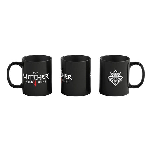 The Witcher III: Wild Hunt Tasse mit Thermoeffekt Witcher Symbole 480 ml - Preorder - ETA: 16.12.2025