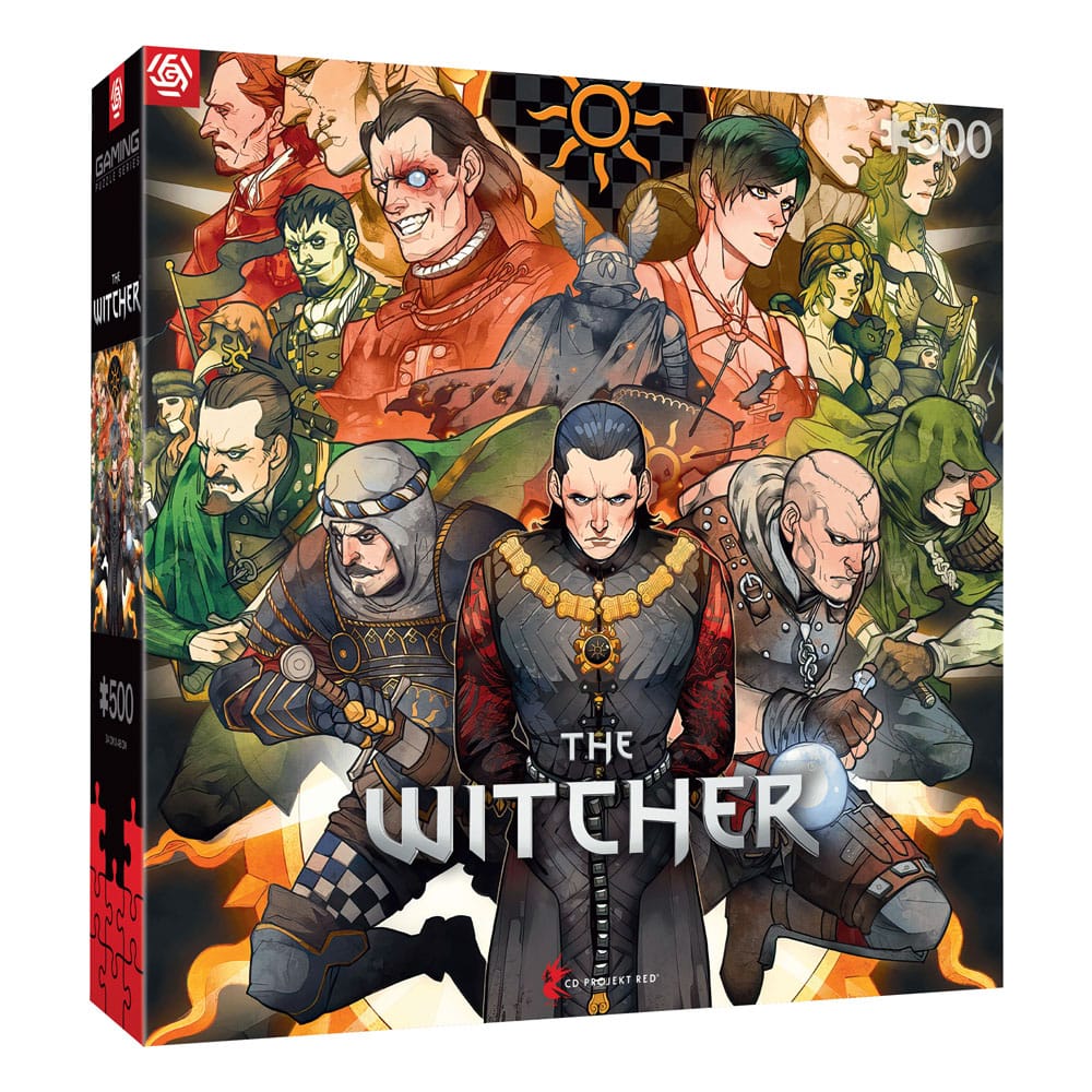 The Witcher Gaming Puzzle Nilfgaard (500 Teile) - Versand: 5-7 Tage nach Bestellung