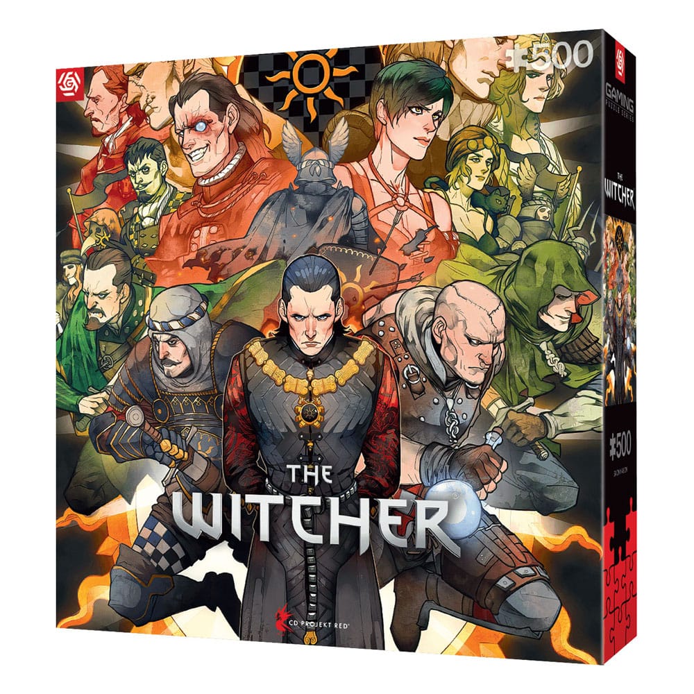The Witcher Gaming Puzzle Nilfgaard (500 Teile) - Versand: 5-7 Tage nach Bestellung