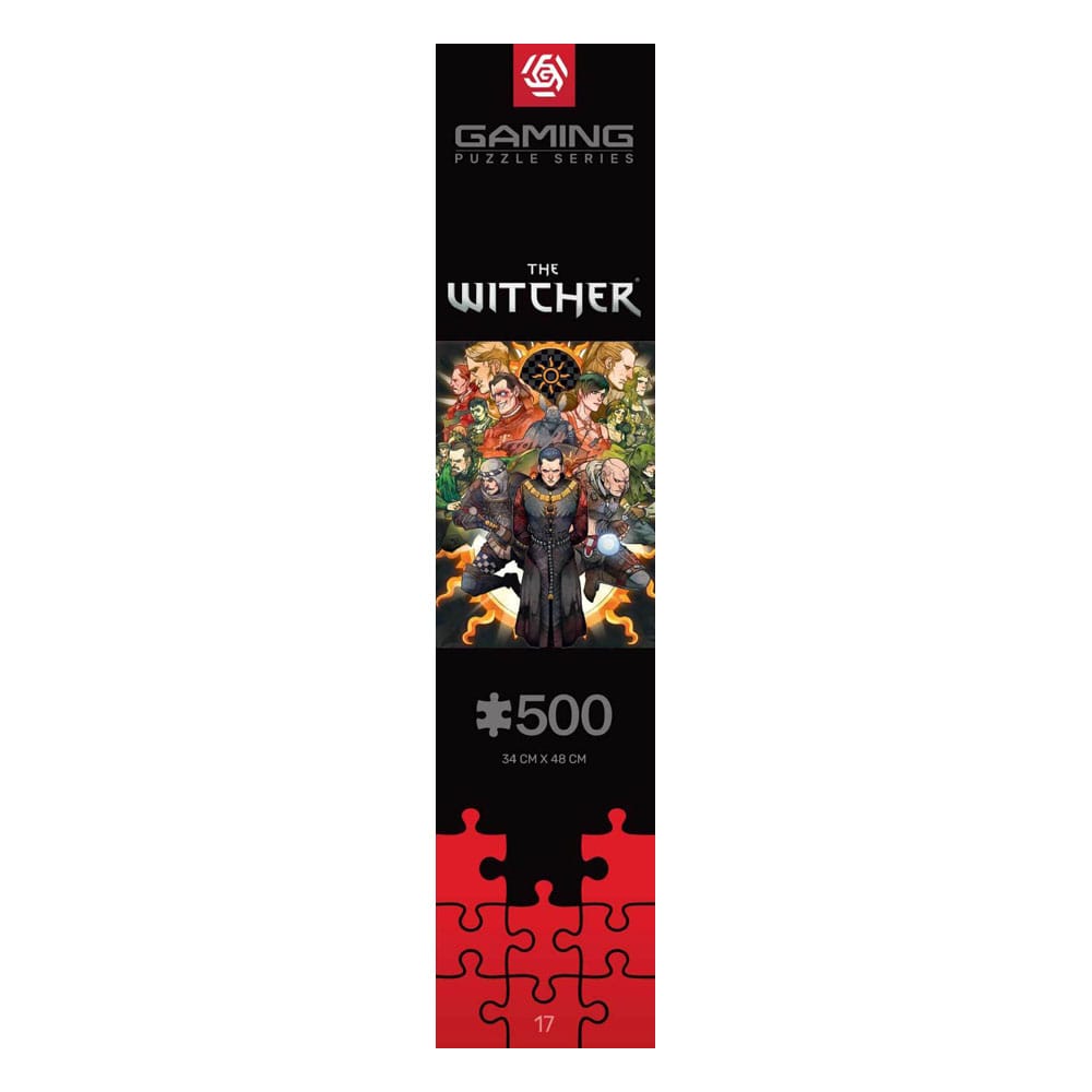 The Witcher Gaming Puzzle Nilfgaard (500 Teile) - Versand: 5-7 Tage nach Bestellung
