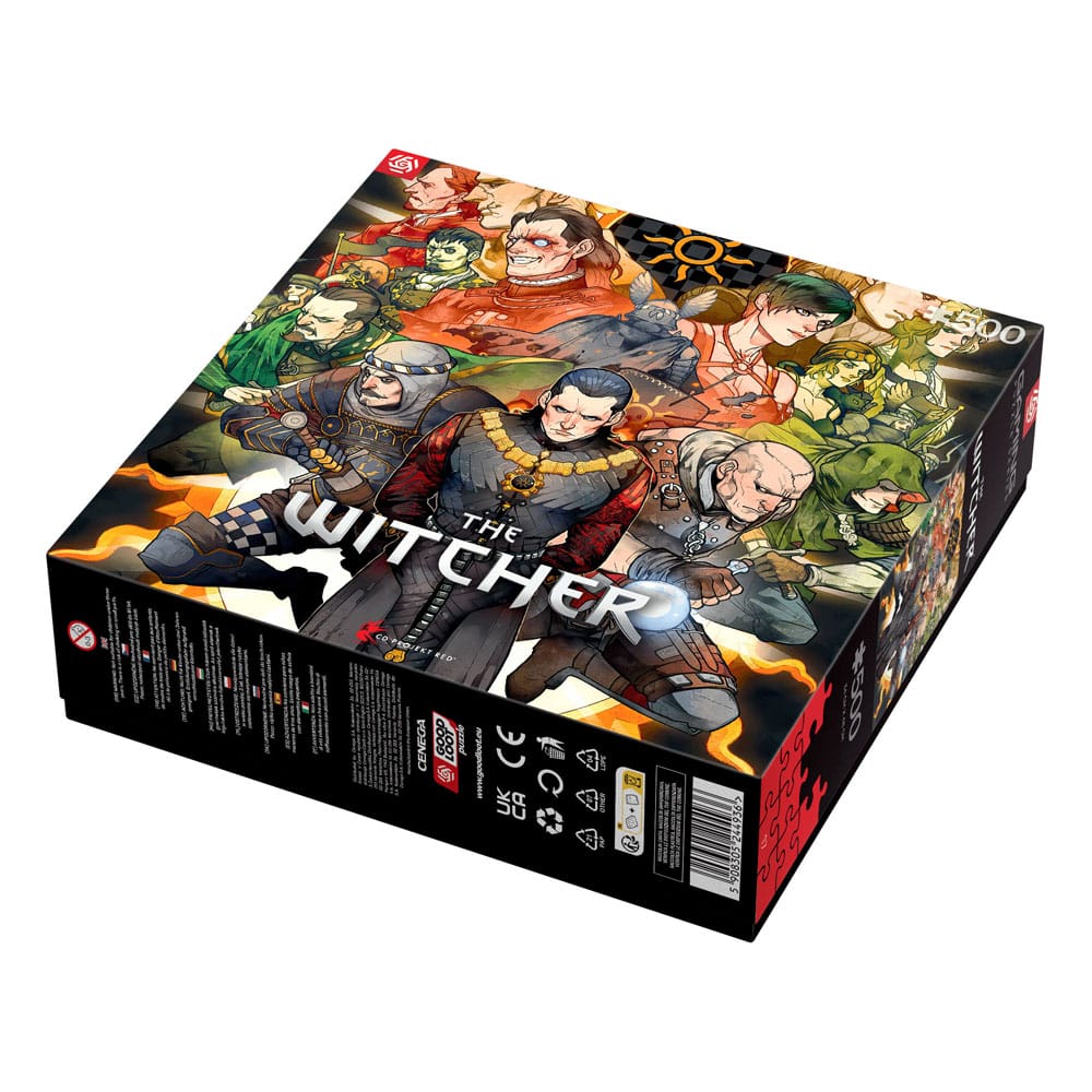 The Witcher Gaming Puzzle Nilfgaard (500 Teile) - Versand: 5-7 Tage nach Bestellung