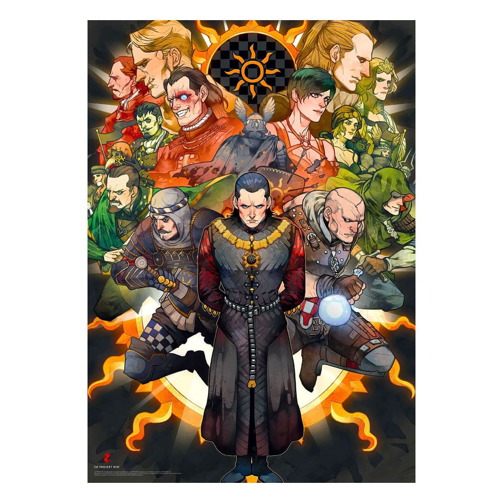 The Witcher Gaming Puzzle Nilfgaard (500 Teile) - Versand: 5-7 Tage nach Bestellung