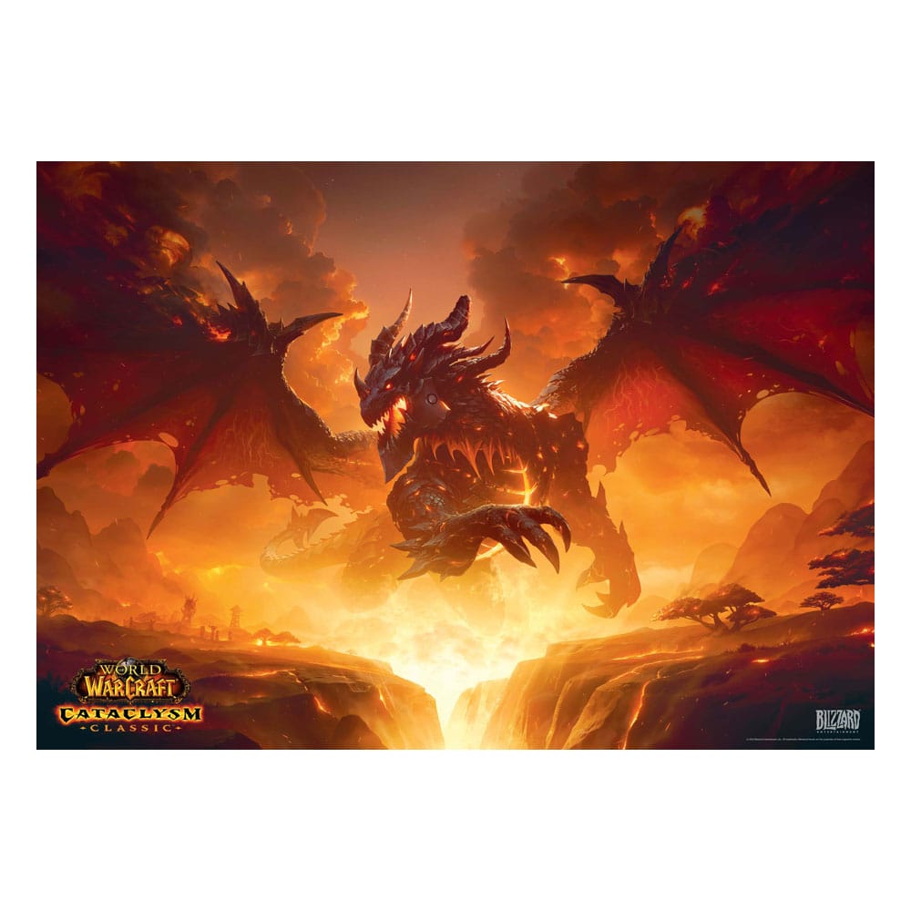 World of Warcraft Gaming Puzzle Cataclysm Classic (1000 Teile) - Versand: 5-7 Tage nach Bestellung