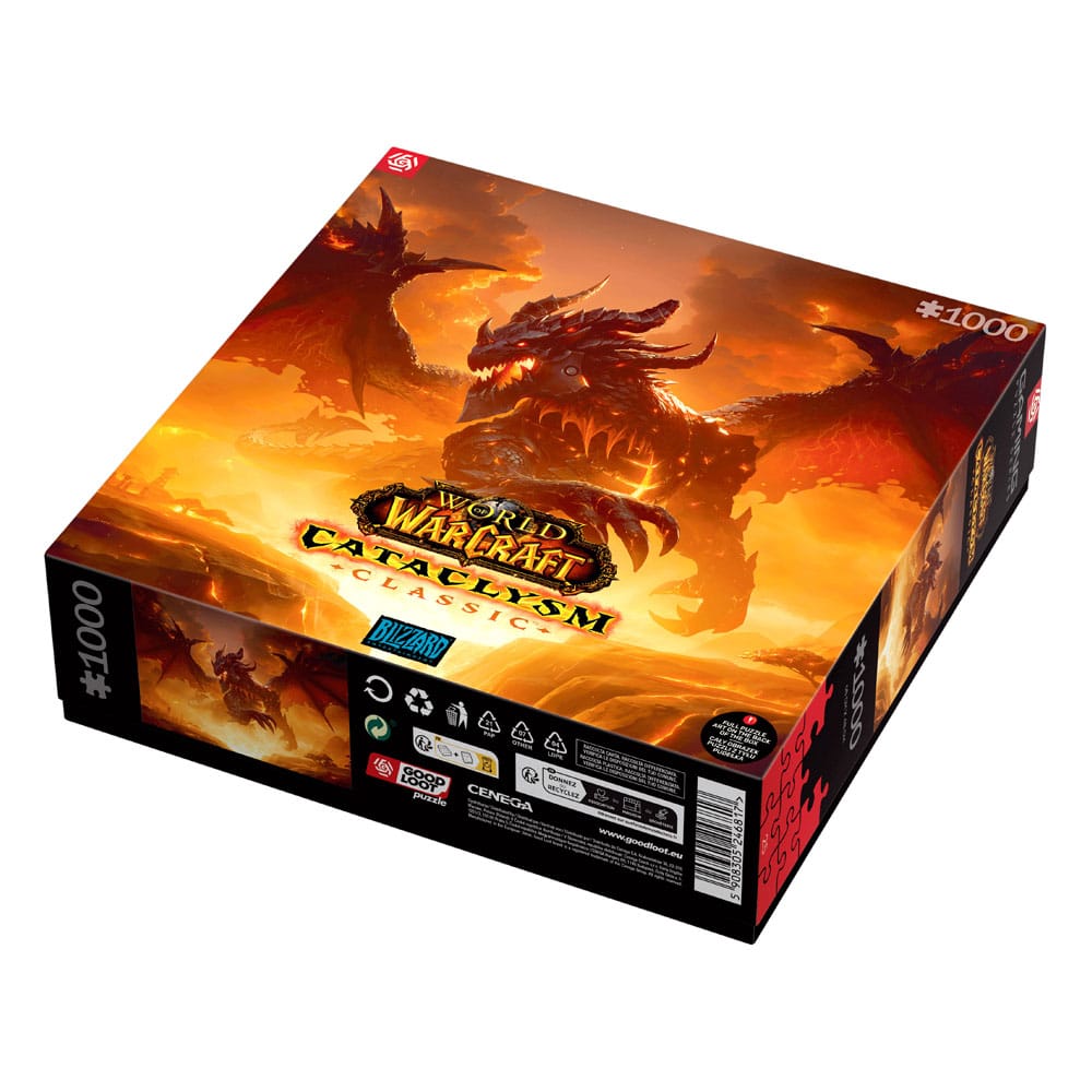 World of Warcraft Gaming Puzzle Cataclysm Classic (1000 Teile) - Versand: 5-7 Tage nach Bestellung