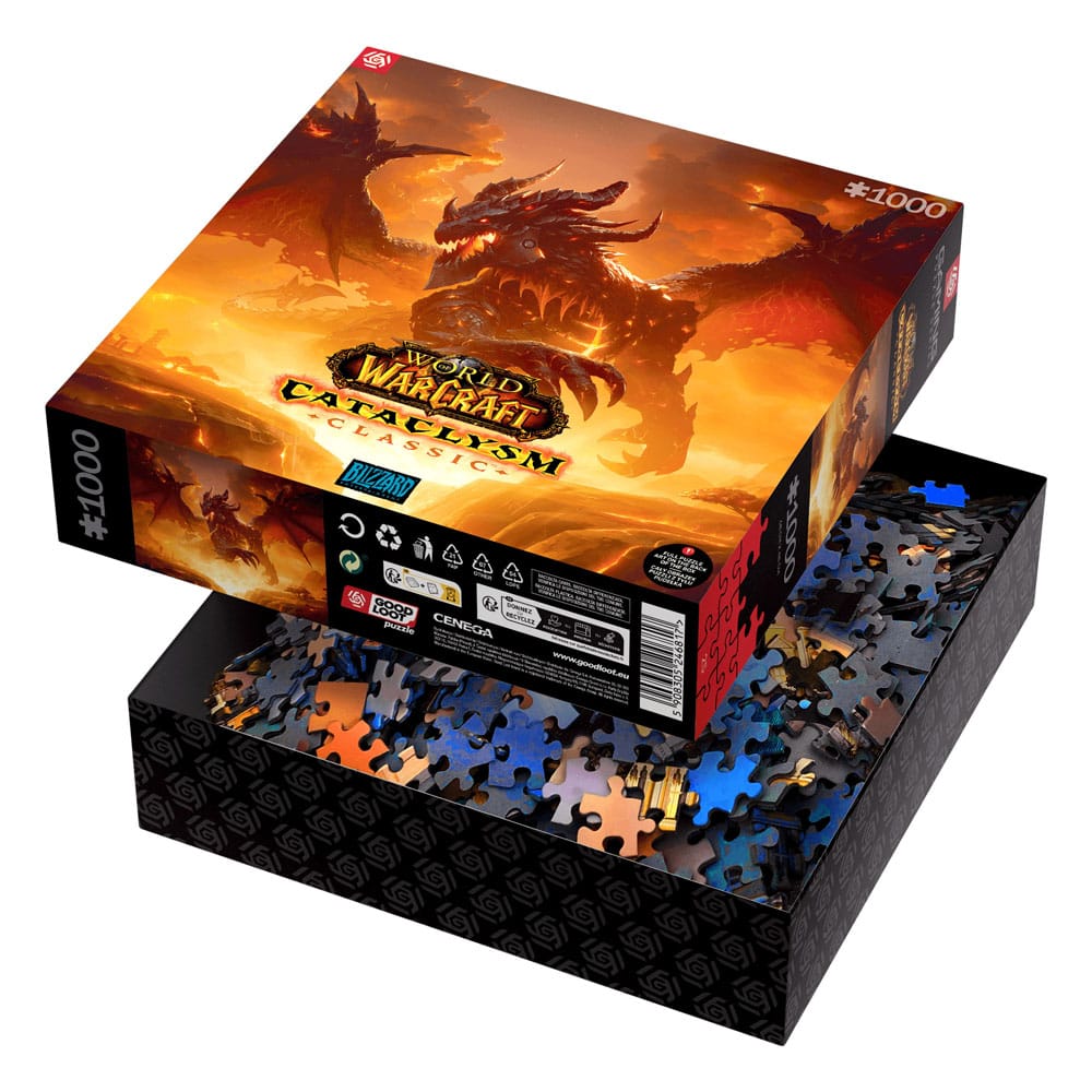 World of Warcraft Gaming Puzzle Cataclysm Classic (1000 Teile) - Versand: 5-7 Tage nach Bestellung