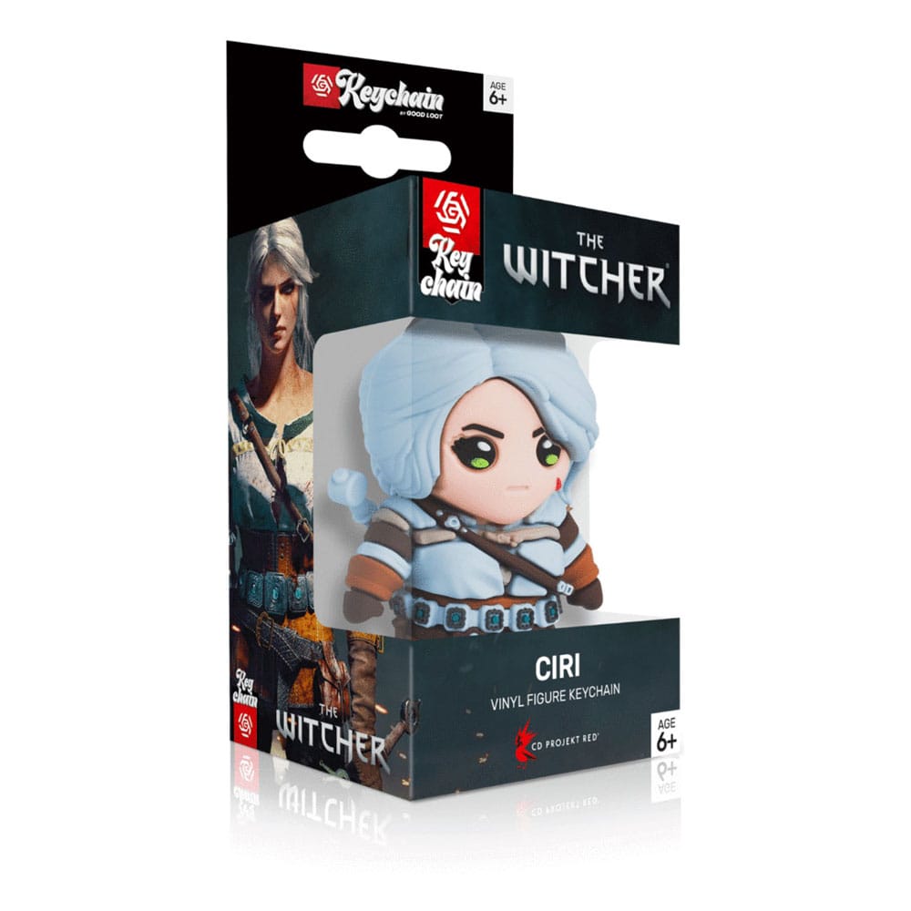 The Witcher Vinyl Schlüsselanhänger Ciri - Versand: 5-7 Tage nach Bestellung