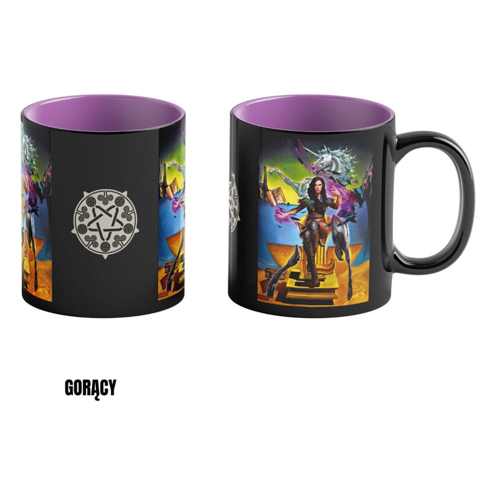 The Witcher III: Wild Hunt Game Art Chronicles Tasse mit Thermoeffekt Yennefer inspired by Salvador Dali 450 ml - Versand: 5-7 Tage nach Bestellung