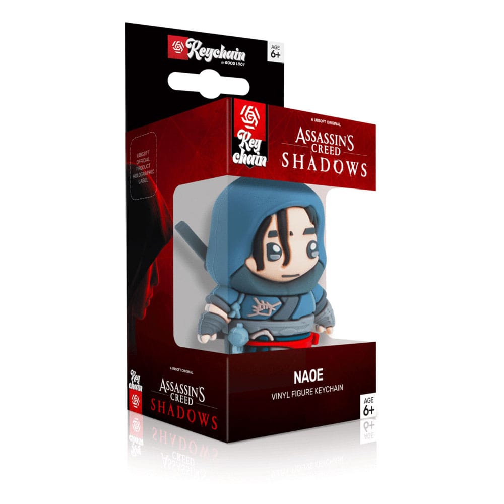 Assassin's Creed: Shadows Vinyl Schlüsselanhänger Naoe - Versand: 5-7 Tage nach Bestellung