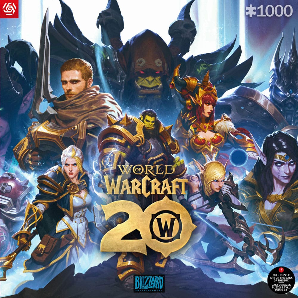 World of Warcraft Puzzle 20th Anniversary (1000 Teile) - Versand: 5-7 Tage nach Bestellung