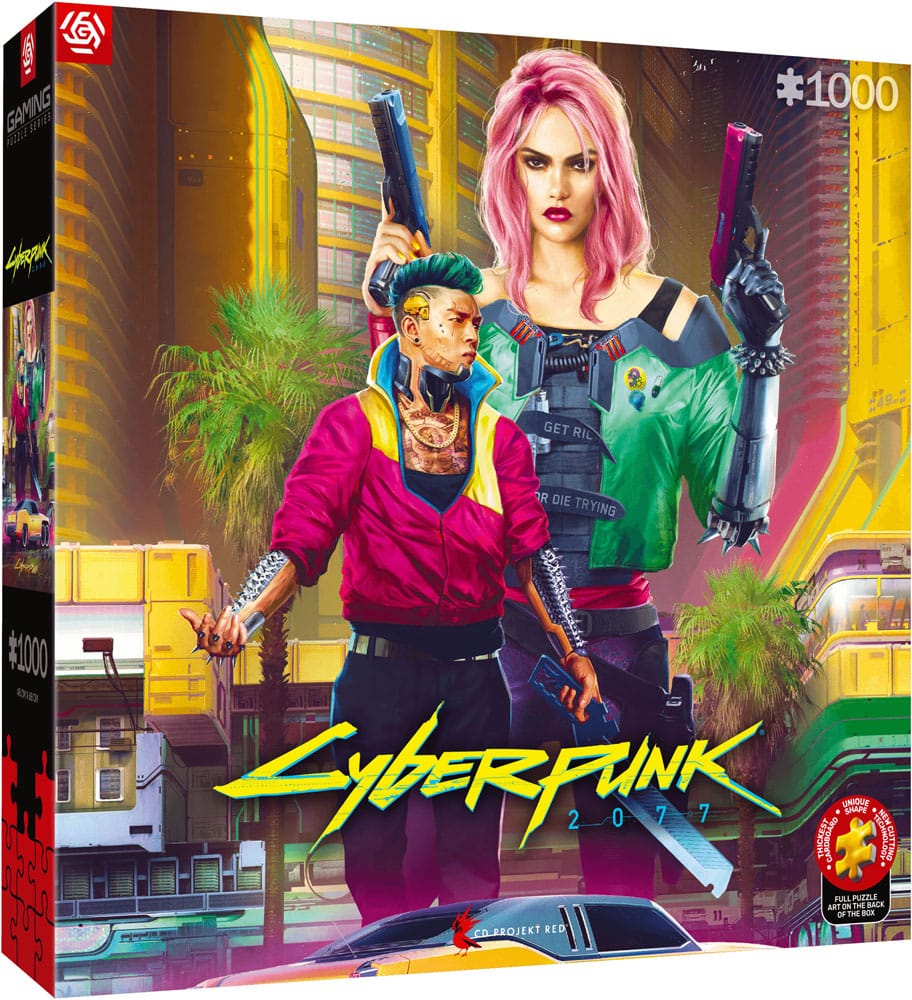 Cyberpunk 2077 Puzzle Kitsch Style (1000 Teile) - Versand: 5-7 Tage nach Bestellung