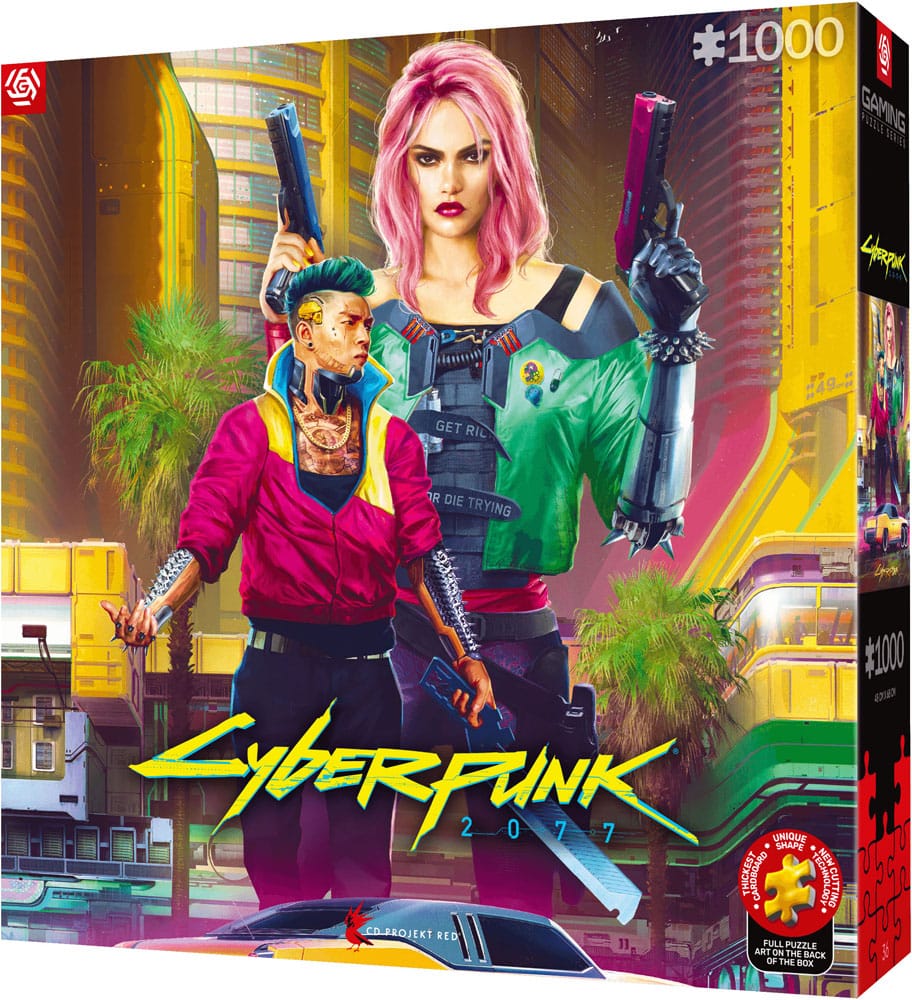 Cyberpunk 2077 Puzzle Kitsch Style (1000 Teile) - Versand: 5-7 Tage nach Bestellung