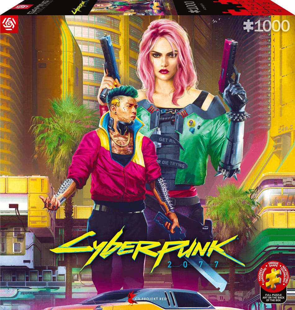 Cyberpunk 2077 Puzzle Kitsch Style (1000 Teile) - Versand: 5-7 Tage nach Bestellung