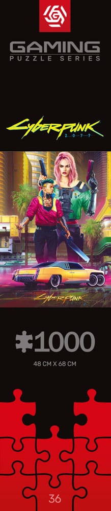 Cyberpunk 2077 Puzzle Kitsch Style (1000 Teile) - Versand: 5-7 Tage nach Bestellung