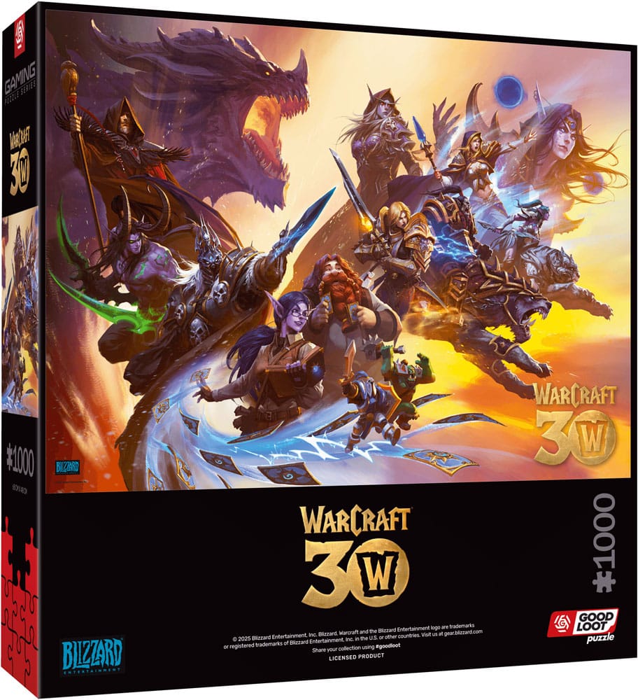 World of Warcraft Puzzle 30th Anniversary (1000 Teile) - Preorder - ETA: 25.11.2025