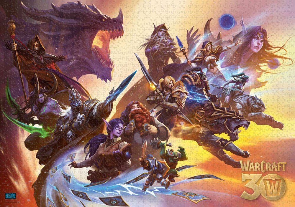 World of Warcraft Puzzle 30th Anniversary (1000 Teile) - Preorder - ETA: 25.11.2025