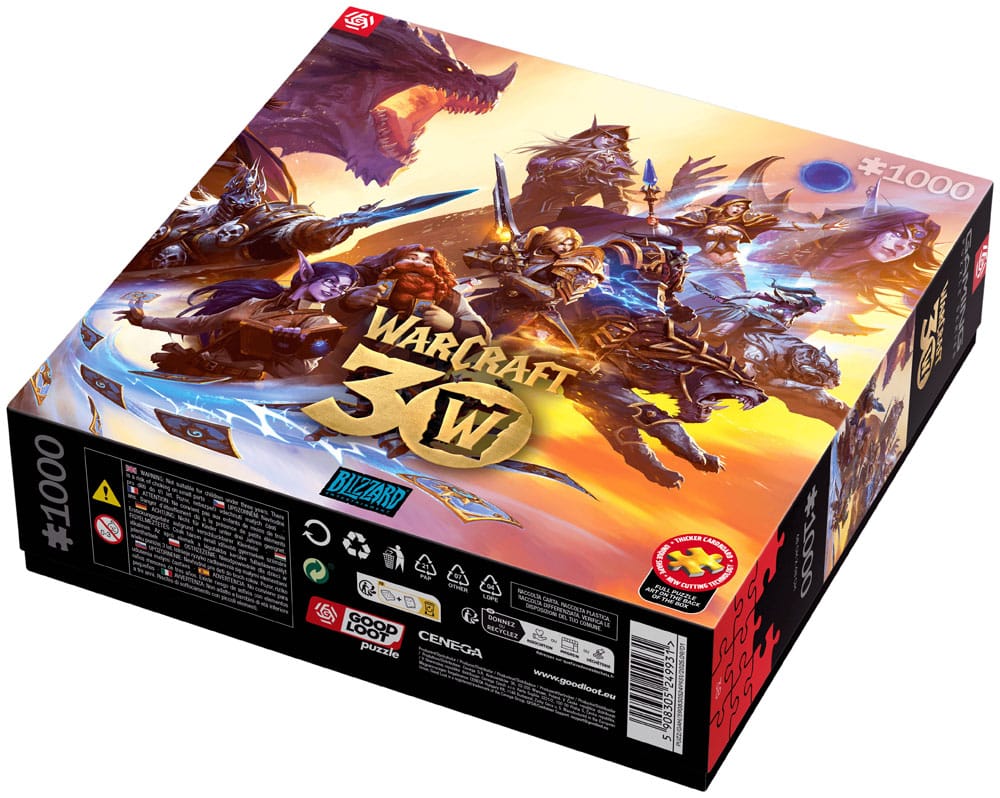 World of Warcraft Puzzle 30th Anniversary (1000 Teile) - Preorder - ETA: 25.11.2025