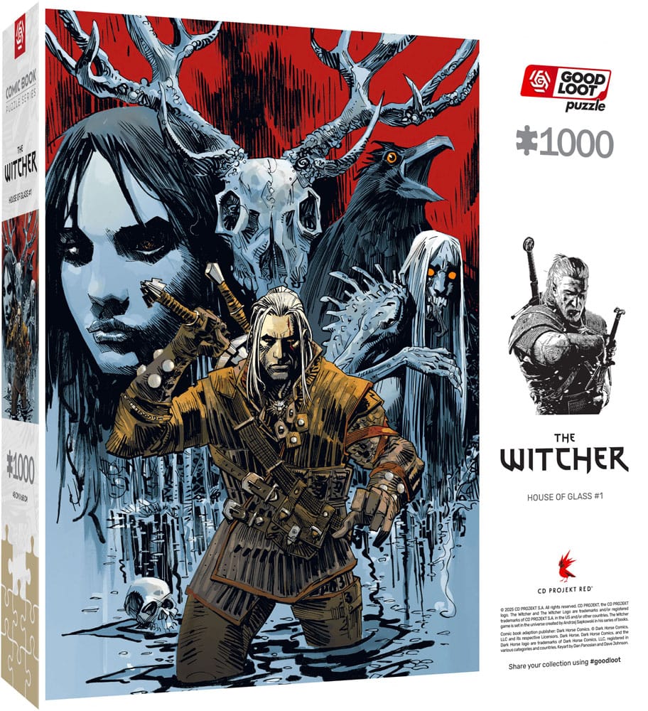 The Witcher Puzzle House of Glass (1000 Teile) - Preorder - ETA: 25.11.2025