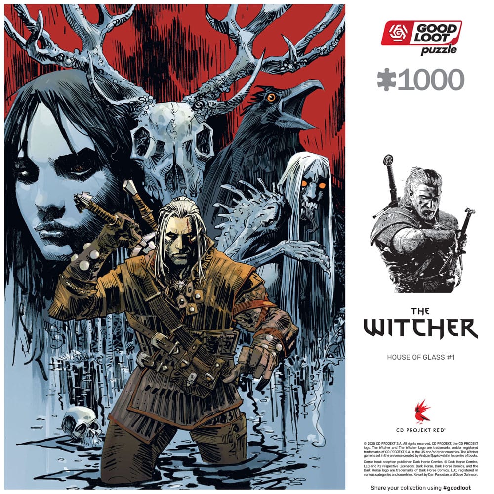 The Witcher Puzzle House of Glass (1000 Teile) - Preorder - ETA: 25.11.2025