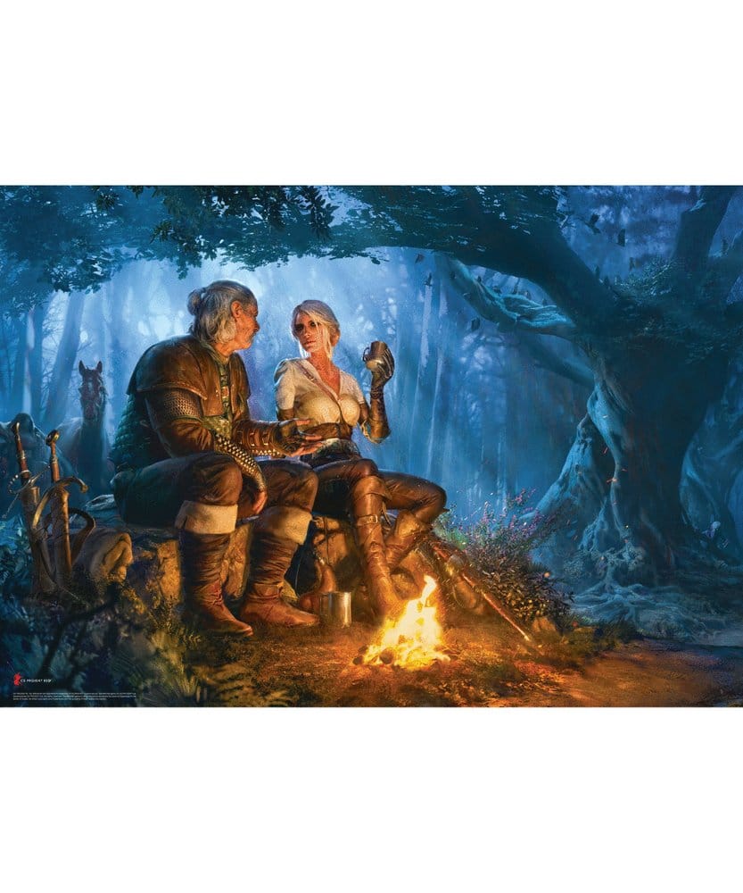 The Witcher Puzzle Journey of Ciri (1000 Teile) - Versand: 7 Tage nach Bestellung
