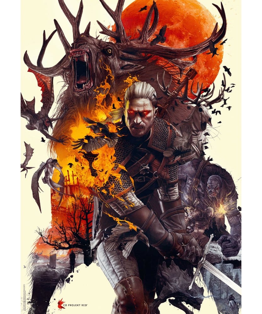 The Witcher Puzzle Monsters (1000 Teile) - Versand: 7 Tage nach Bestellung