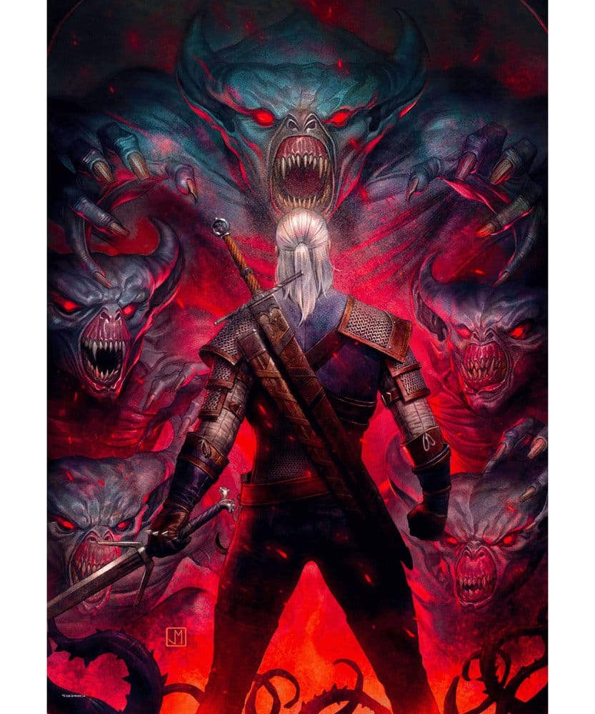 The Witcher Puzzle Corvo Bianco (1000 Teile) - Versand: 7 Tage nach Bestellung