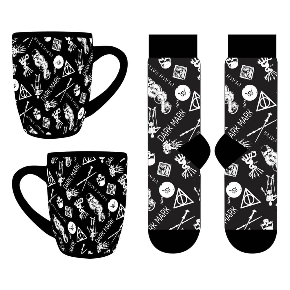 Harry Potter Set Tasse und Socken - Versand: 5-7 Tage nach Bestellung