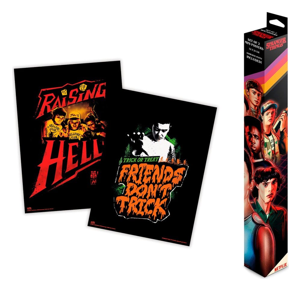 Stranger Things Mini-Poster 2er Set - Preorder - ETA: 09.07.2026