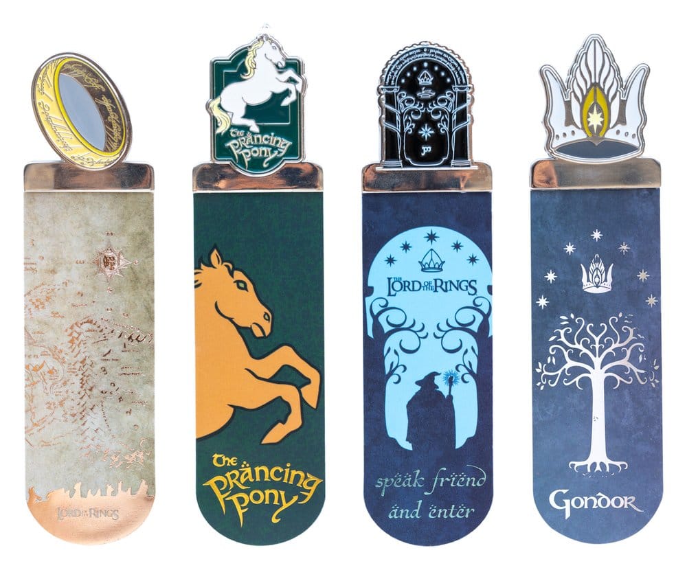 Der Herr der Ringe Lesezeichen 4er Set - Preorder - ETA: 13.07.2026
