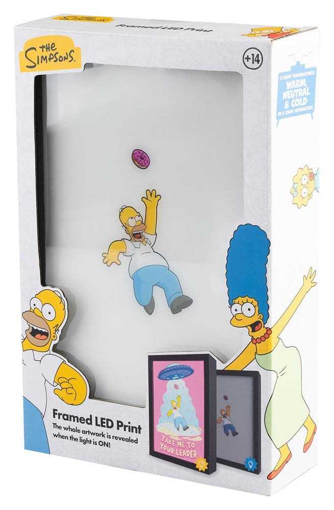 Die Simpsons Gerahmtes LED-Poster 20 x 28 cm - Preorder - ETA: 25.11.2026
