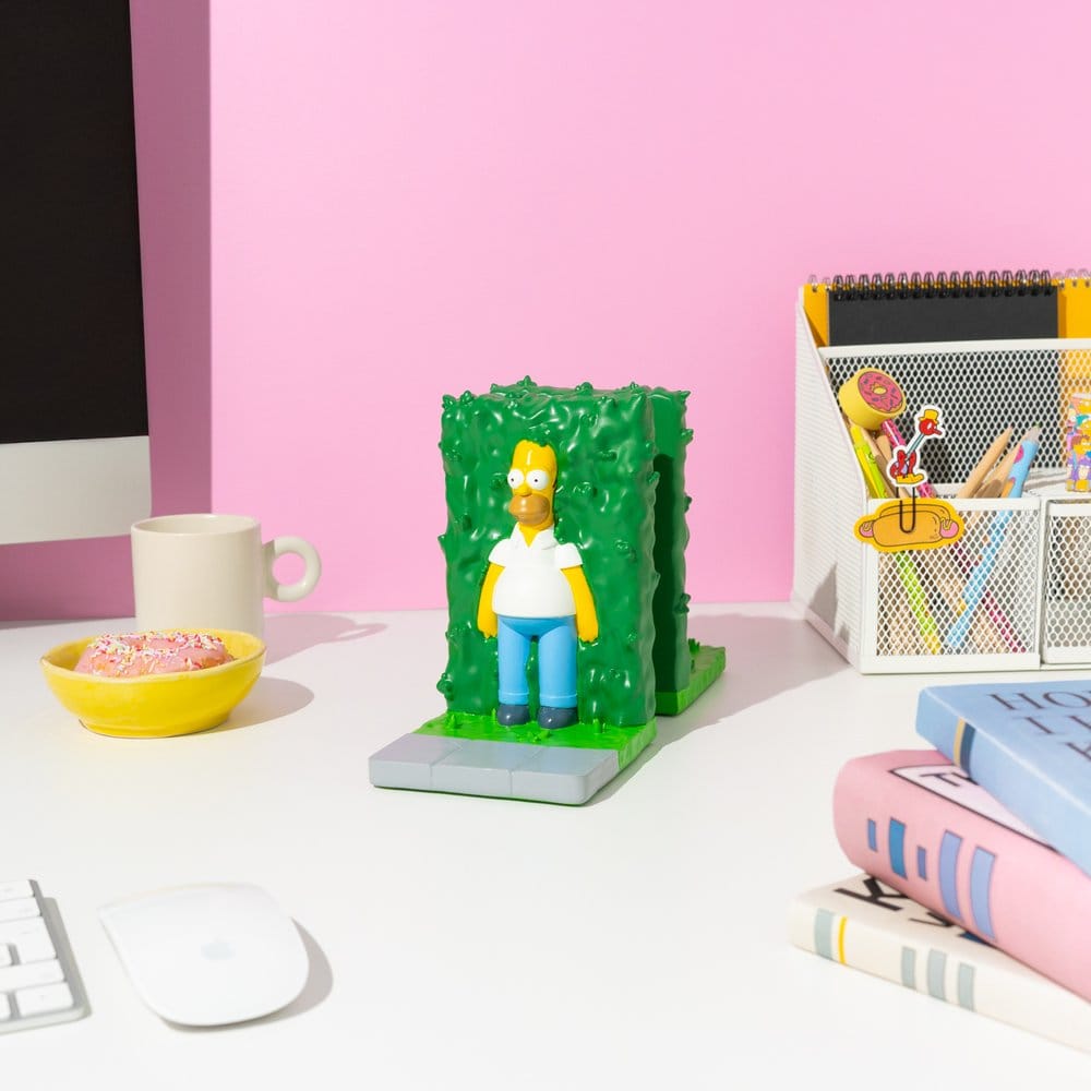 Die Simpsons Buchstützen Homer Busch 17 cm - Preorder - ETA: 26.10.2026