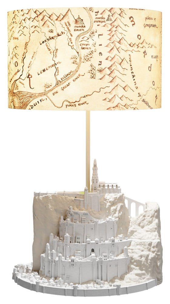 Der Herr der Ringe Tischlampe mit Schirm Minas Tirith 34 cm - Preorder - ETA: 26.10.2026