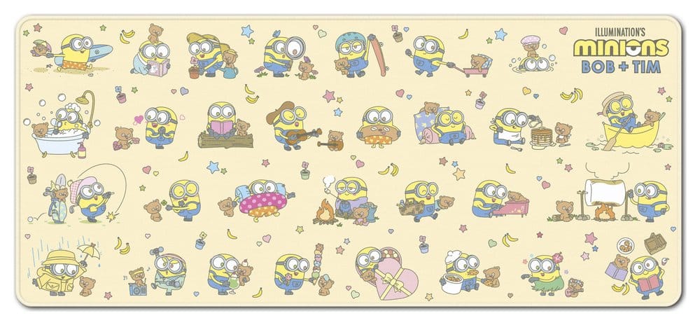 Minions Mauspad XL Bob und Tim 80 x 35 cm - Preorder - ETA: 08.09.2026