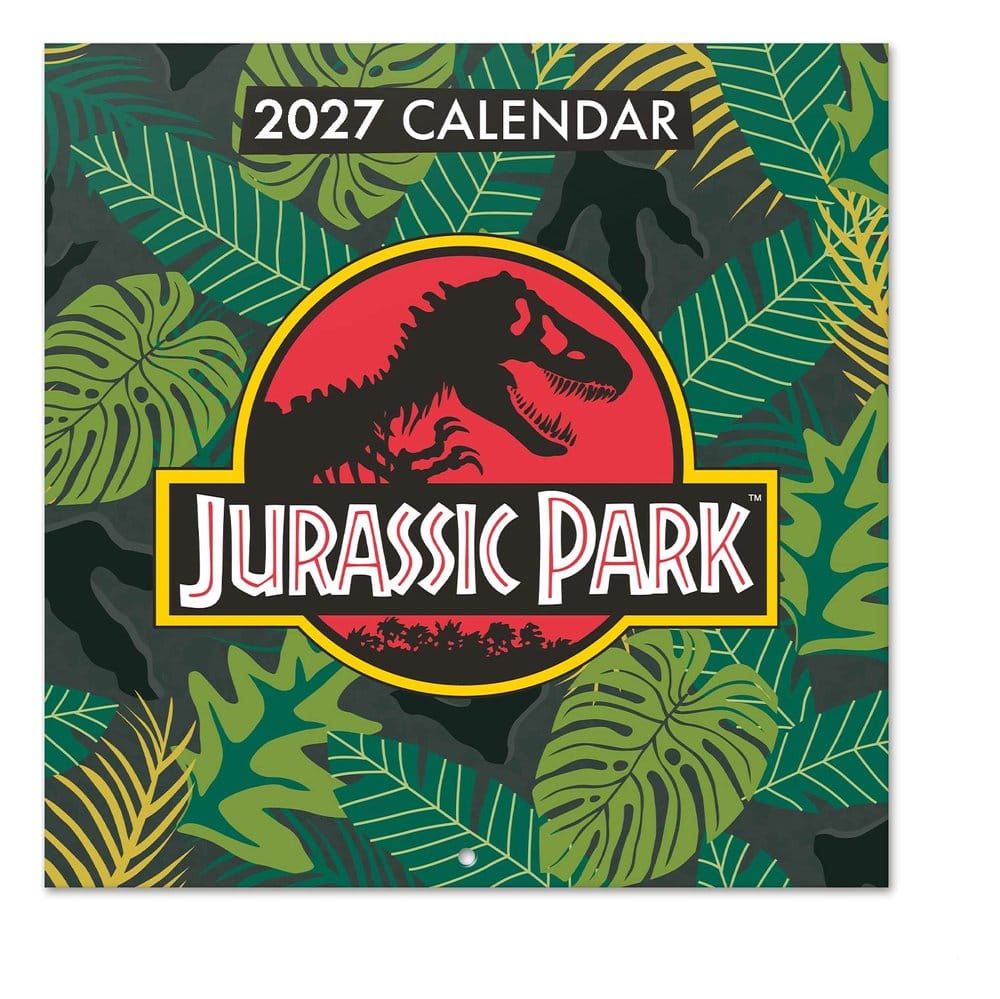 Jurassic Park Wandkalender 2027 30 x 30 cm - Preorder - ETA: 26.10.2026