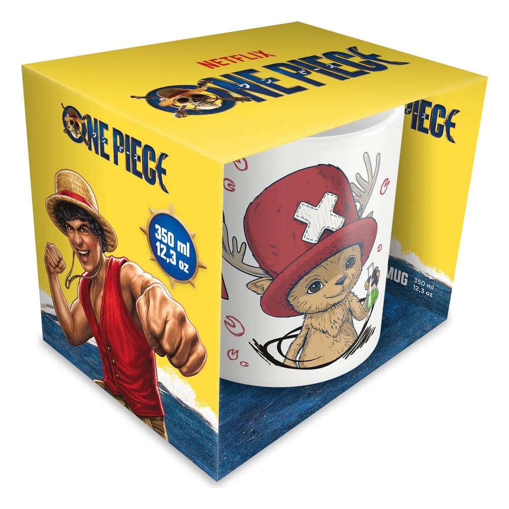 One Piece Netflix Tasse Chopper 350 ml - Versand: 7 Tage nach Bestellung