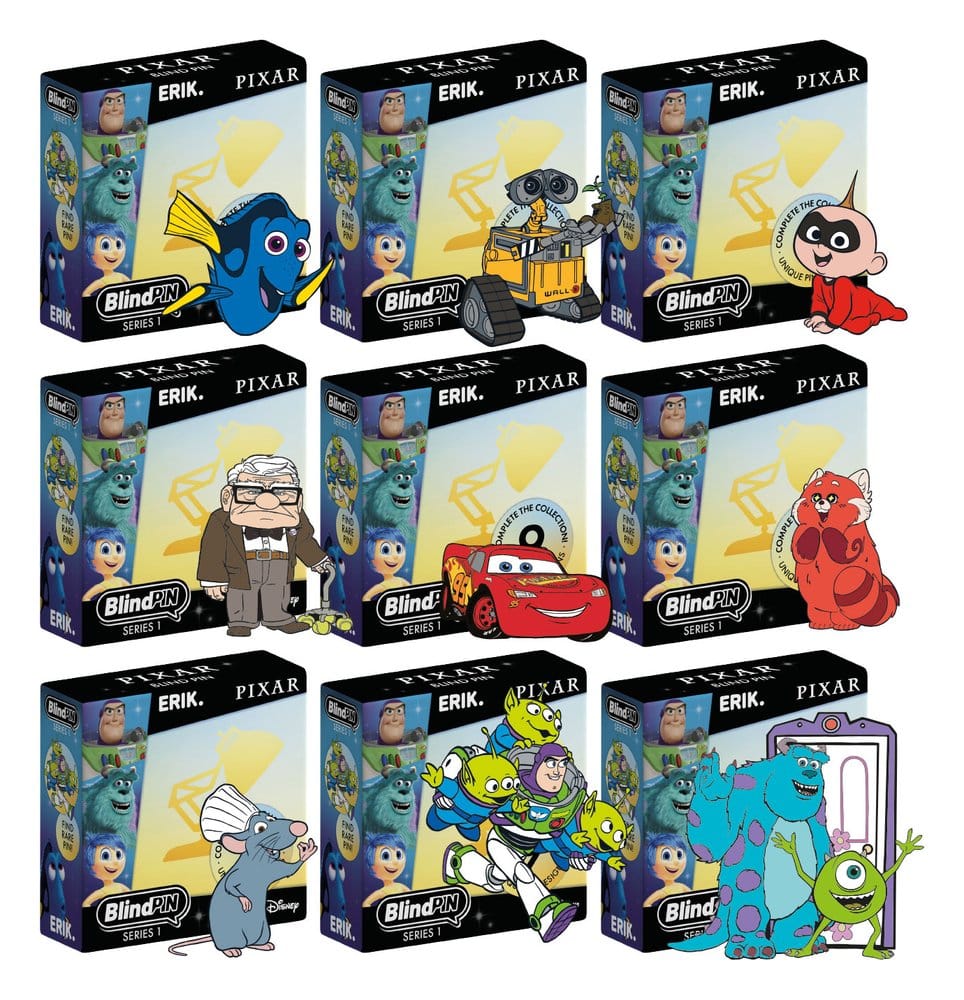 Disney Pixar Ansteck-Pins Serie 1 Display (24) - Preorder - ETA: 08.11.2026