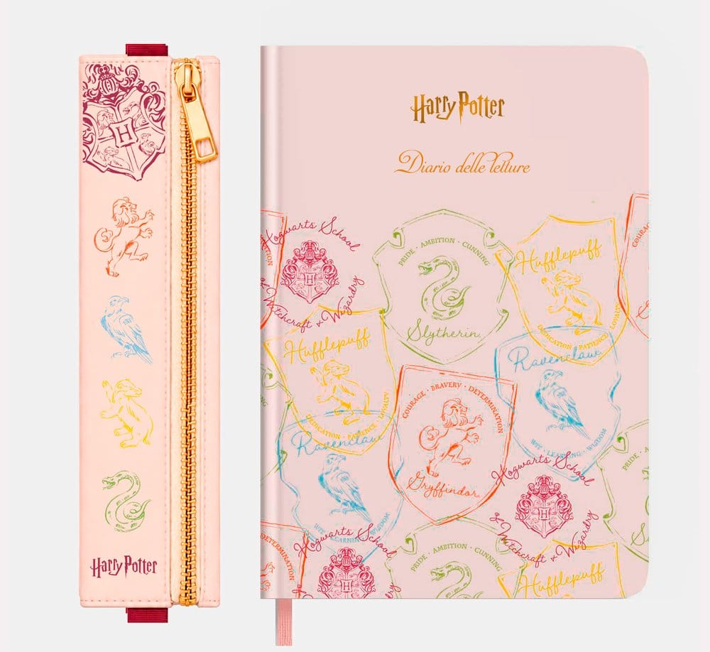 Harry Potter The Readers Club Lesejournal mit integrierter Tasche Italienisch *Italienische Version* - Preorder - ETA: 25.03.2027