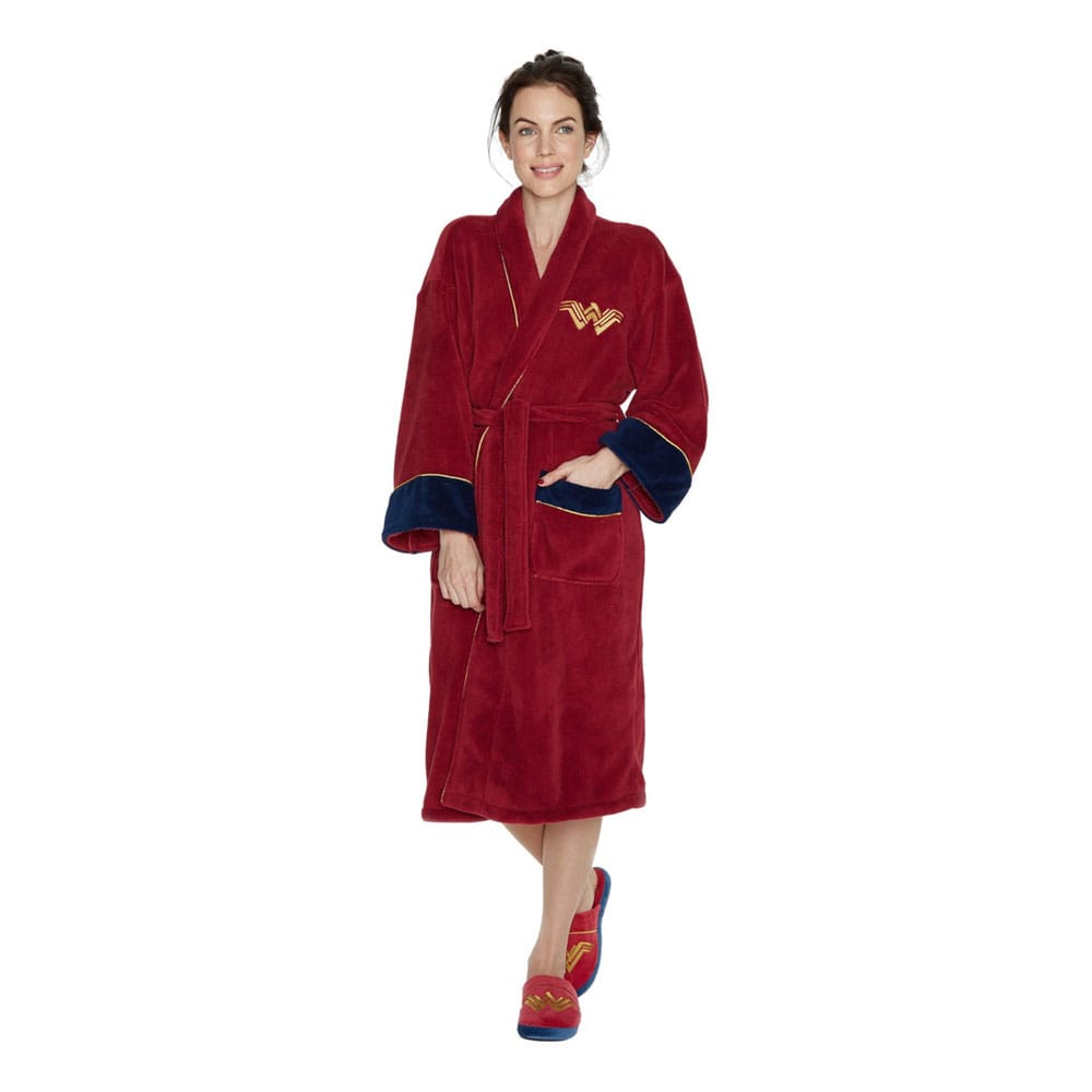 DC Comics Fleece-Bademantel Wonder Woman - Versand: 5-7 Tage nach Bestellung