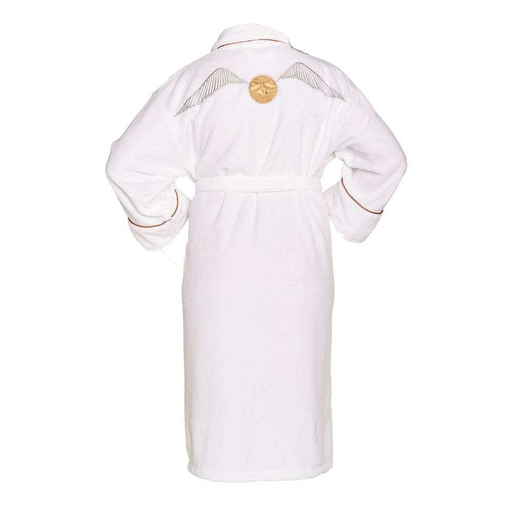 Harry Potter Girlie Fleece-Bademantel Goldener Schnatz - Preorder - ETA: 09.12.2025