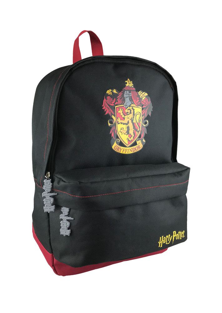 Harry Potter Rucksack Gryffindor Black Burgundy - Versand: 5-7 Tage nach Bestellung
