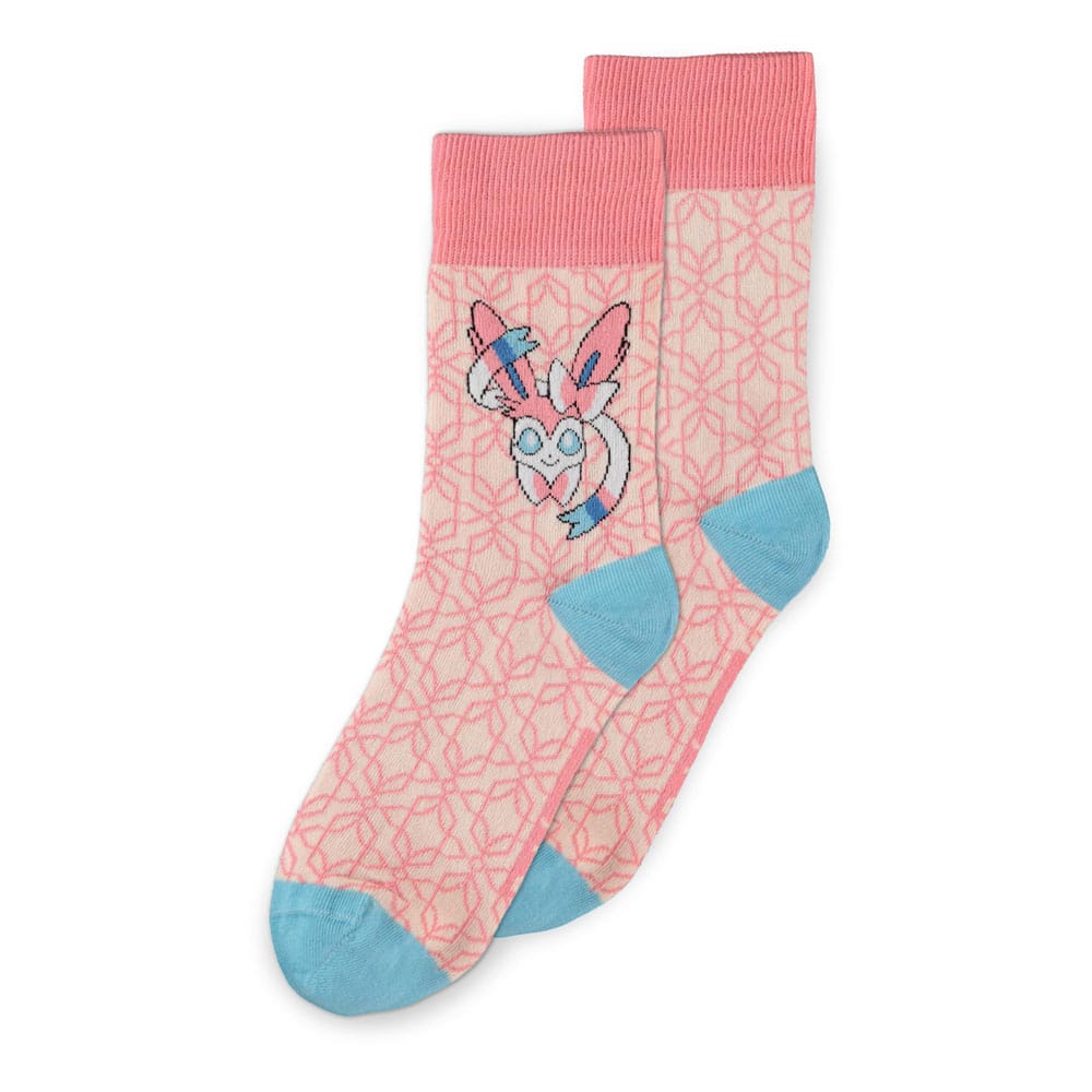 Pokémon Socken 3er-Pack Evoli Evolution 3.0 43-46 - Versand: 5-7 Tage nach Bestellung