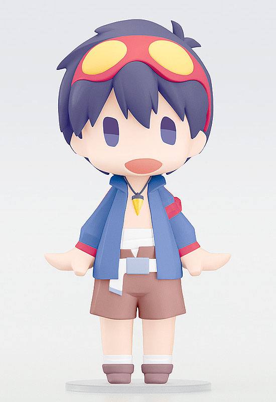 Tengen Toppa Gurren Lagann HELLO! GOOD SMILE Actionfigur Simon 10 cm - Versand: 5-7 Tage nach Bestellung