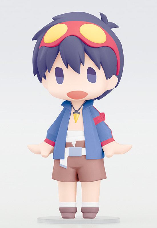 Tengen Toppa Gurren Lagann HELLO! GOOD SMILE Actionfigur Simon 10 cm - Versand: 5-7 Tage nach Bestellung