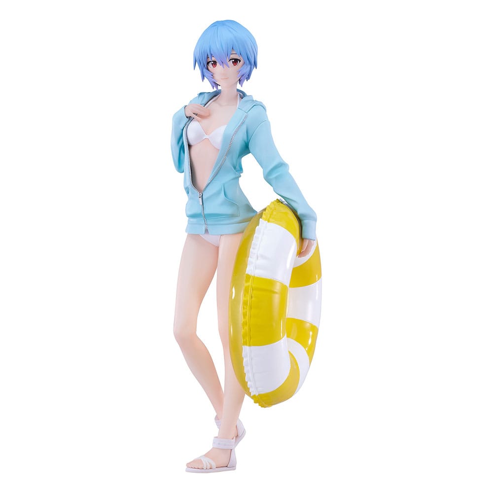 Rebuild of Evangelion Pop Up Parade L PVC Statue Beach Queens: Rei Ayanami 22 cm - Preorder - ETA: 02.01.2026