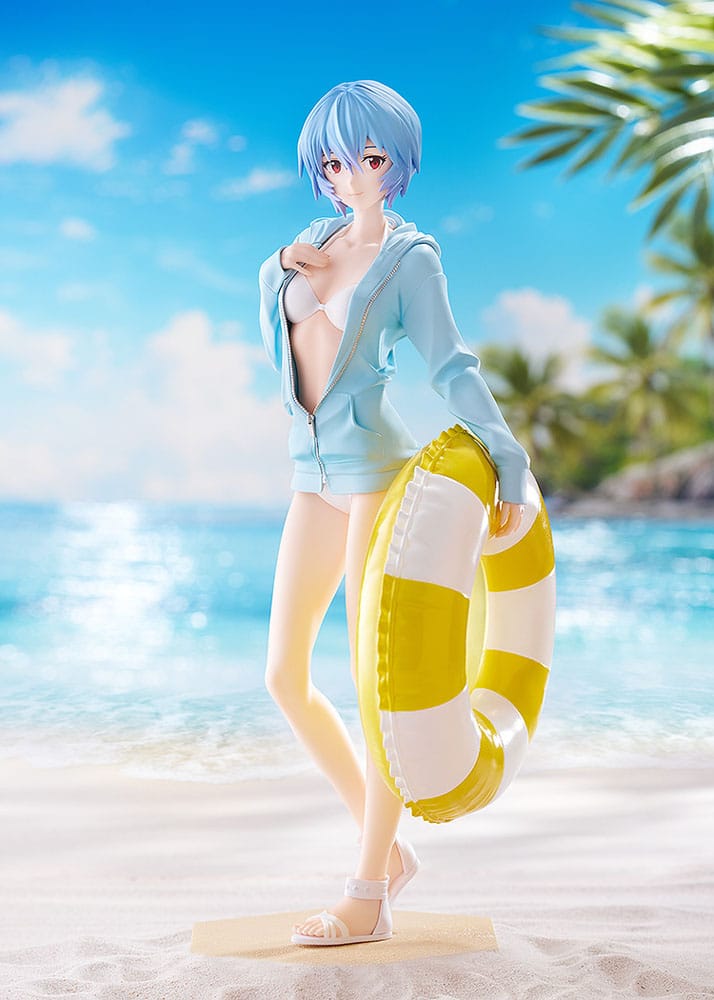 Rebuild of Evangelion Pop Up Parade L PVC Statue Beach Queens: Rei Ayanami 22 cm - Preorder - ETA: 02.01.2026