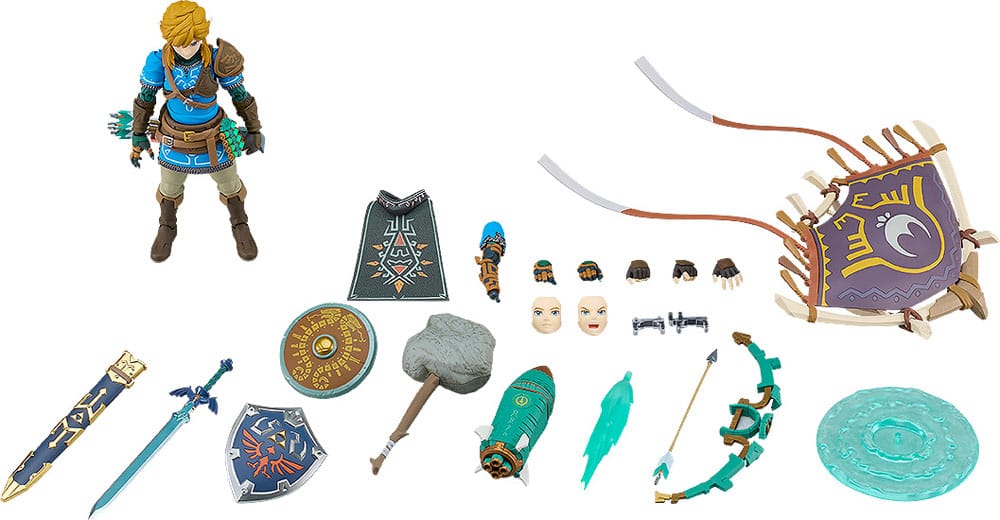 The Legend of Zelda Tears of the Kingdom Figma Actionfigur Link Tears of the Kingdom Ver. DX Edition 15 cm - Preorder - ETA: 07.11.2025